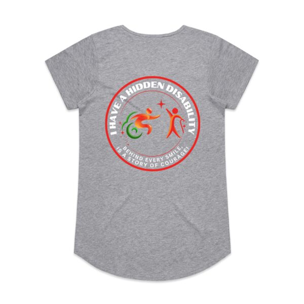 I Have A Hidden Disability Ladies Mali Tee By AS COLOUR | 4008 - Image 13