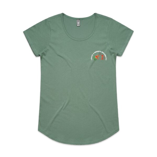 I Have A Hidden Disability Ladies Mali Tee By AS COLOUR | 4008 - Image 6