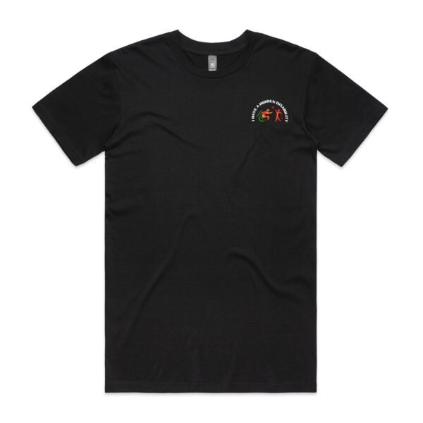 I Have A Hidden Disability Awareness Mens Staple T-Shirt by AS Colour 5001 - Image 8