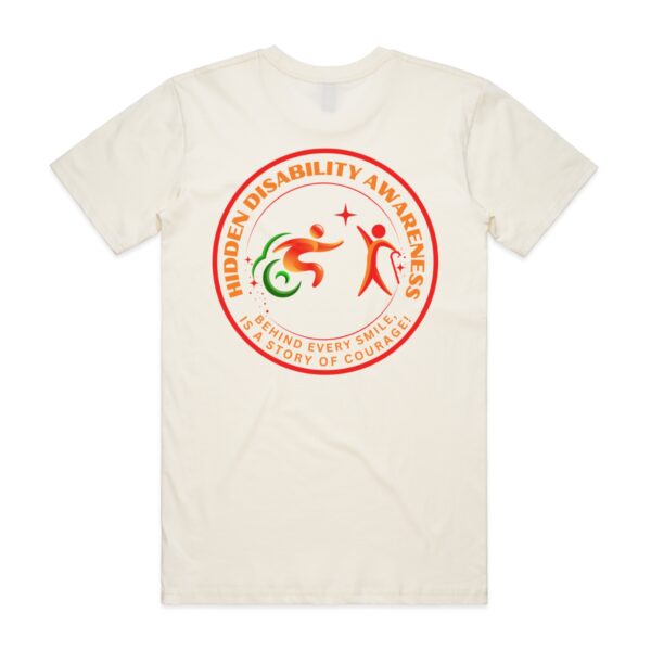 Hidden Disability Awareness Mens Staple T-Shirt by AS Colour 5001 - Image 19