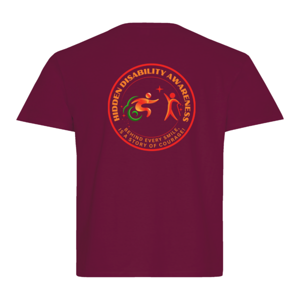 Hidden Disability Awareness Youth Essential Tee | OCT100KID - Image 9