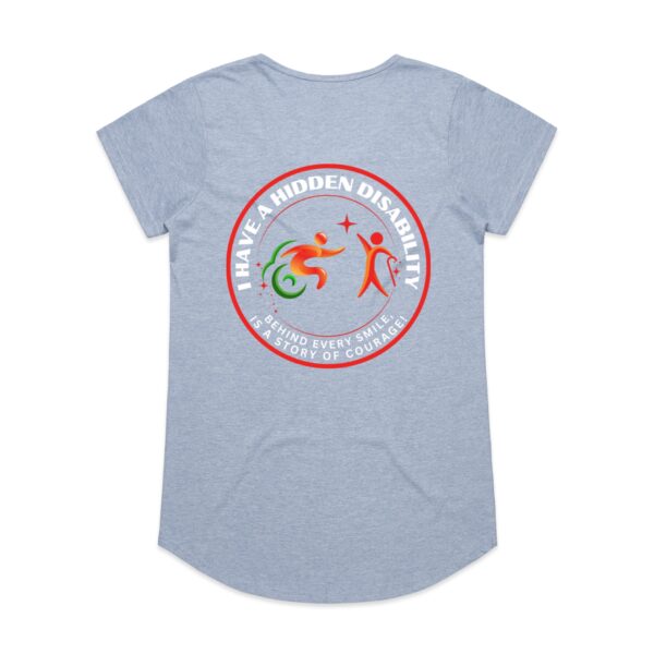 I Have A Hidden Disability Ladies Mali Tee By AS COLOUR | 4008 - Image 15