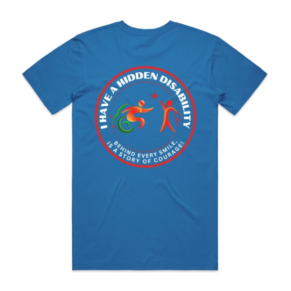 I Have A Hidden Disability Awareness Mens Staple T-Shirt by AS Colour 5001 - Image 3