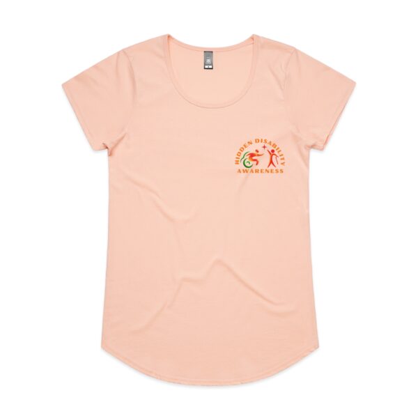 Hidden Disability Awareness Ladies Mali T-Shirt By AS COLOUR - Image 18