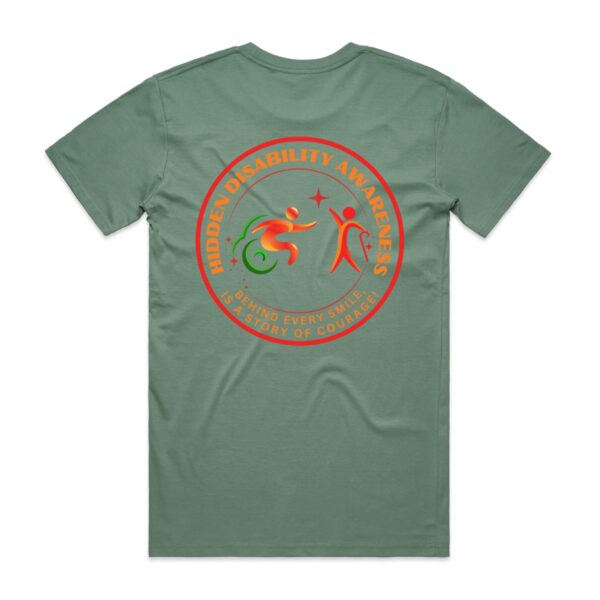 Hidden Disability Awareness Mens Staple T-Shirt by AS Colour 5001 - Image 15