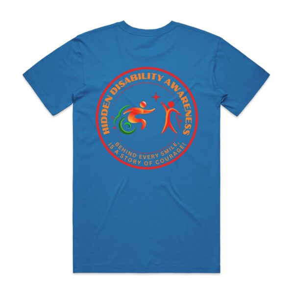 Hidden Disability Awareness Mens Staple T-Shirt by AS Colour 5001 - Image 21
