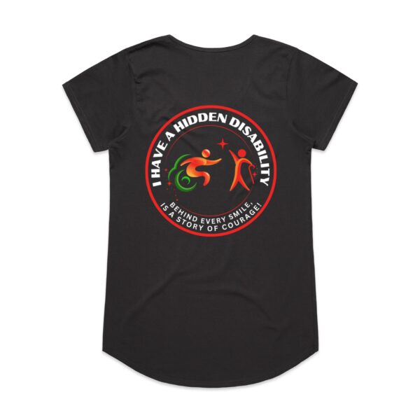 I Have A Hidden Disability Ladies Mali Tee By AS COLOUR | 4008 - Image 19