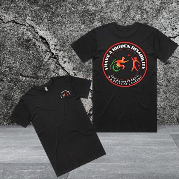 I Have A Hidden Disability Awareness Mens Staple T-Shirt by AS Colour 5001
