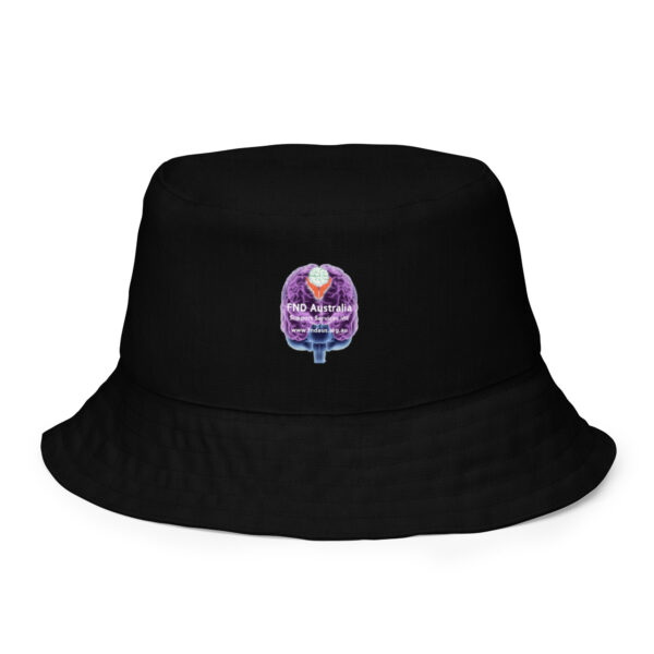 Reversible Bucket Hat for FND Awareness Day Celebration - Eco-Friendly Sun Protection by FND Australia Support Services Inc - Image 16