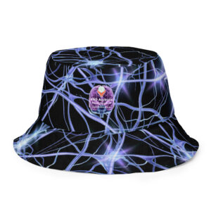 Reversible Bucket Hat for FND Awareness Day Celebration - Eco-Friendly Sun Protection by FND Australia Support Services Inc