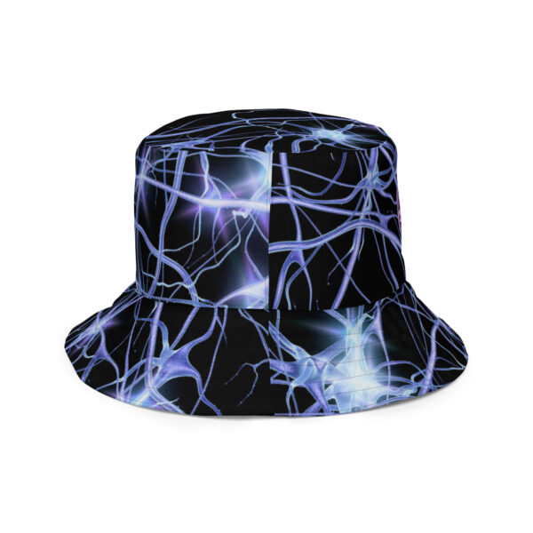 Reversible Bucket Hat for FND Awareness Day Celebration - Eco-Friendly Sun Protection by FND Australia Support Services Inc - Image 13