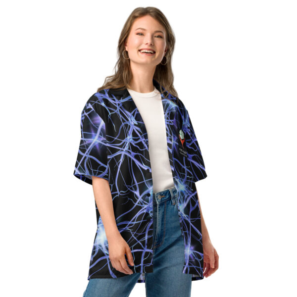 FND Australia Support Services Inc Awareness Day All Over Print Unisex button shirt - Limited Edition Merchandise for FND Awareness Event - Image 6