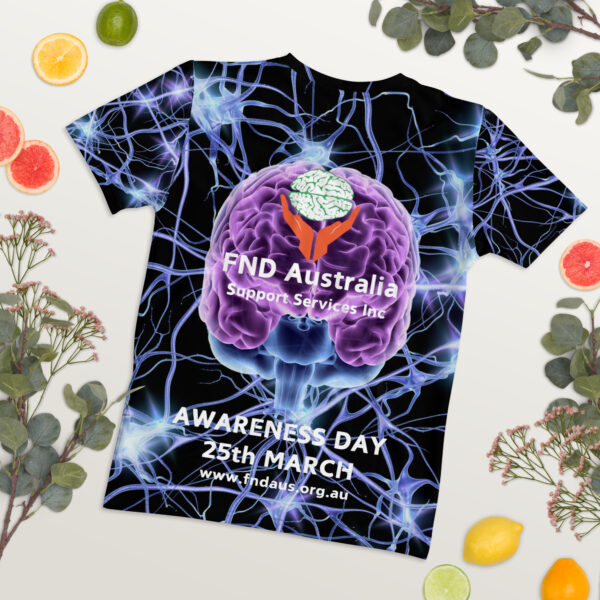 FND Australia Support Services Inc Awareness Day All Over Print Shirts - Limited Edition Merchandise for FND Awareness Event - Image 2