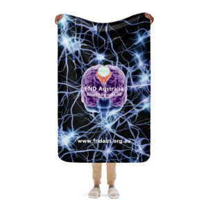 FND Australia Support Services Inc Awareness Day Merchandise Sherpa Blanket Gift for Awareness
