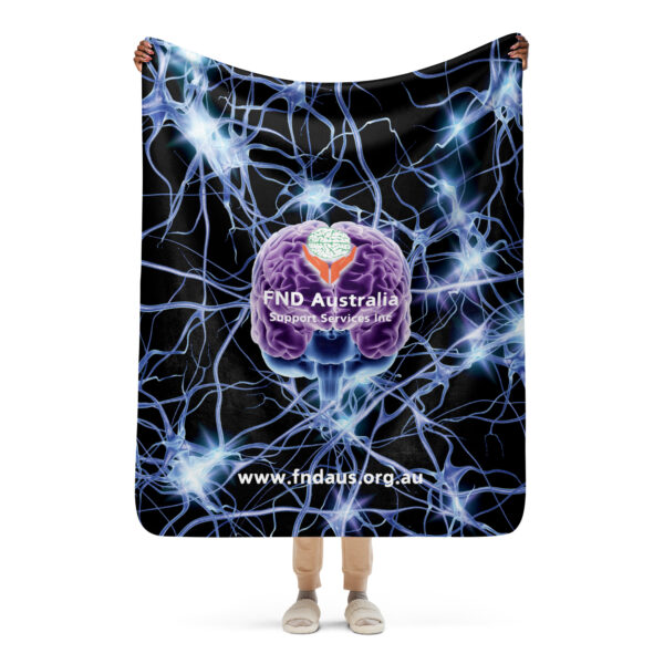 FND Australia Support Services Inc Awareness Day Merchandise Sherpa Blanket Gift for Awareness - Image 10