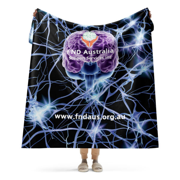 FND Australia Support Services Inc Awareness Day Merchandise Sherpa Blanket Gift for Awareness - Image 11