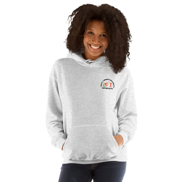 I Have A Hidden Disability Awareness Hoodie - Cozy Unisex Sweatshirt for Supporting Invisible Illness - Image 62