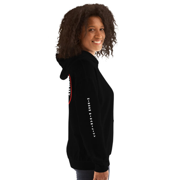 I Have A Hidden Disability Awareness Hoodie - Cozy Unisex Sweatshirt for Supporting Invisible Illness - Image 5