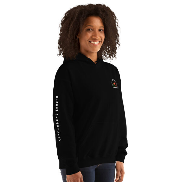 I Have A Hidden Disability Awareness Hoodie - Cozy Unisex Sweatshirt for Supporting Invisible Illness - Image 6