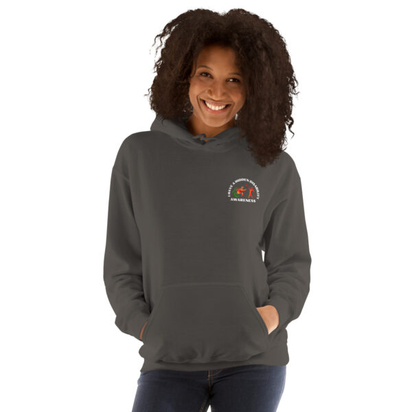 I Have A Hidden Disability Awareness Hoodie - Cozy Unisex Sweatshirt for Supporting Invisible Illness - Image 25