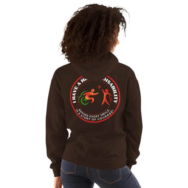 I Have A Hidden Disability Awareness Hoodie - Cozy Unisex Sweatshirt for Supporting Invisible Illness - Image 14