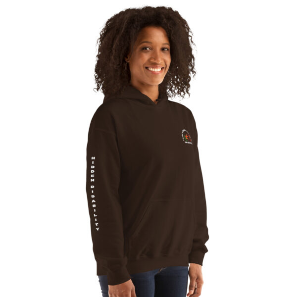 I Have A Hidden Disability Awareness Hoodie - Cozy Unisex Sweatshirt for Supporting Invisible Illness - Image 18
