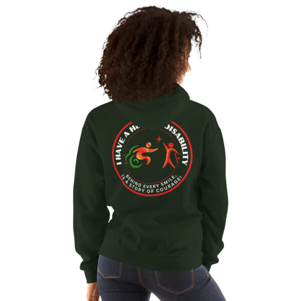 I Have A Hidden Disability Awareness Hoodie - Cozy Unisex Sweatshirt for Supporting Invisible Illness - Image 20