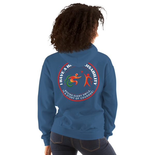 I Have A Hidden Disability Awareness Hoodie - Cozy Unisex Sweatshirt for Supporting Invisible Illness - Image 32