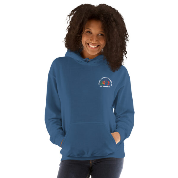 I Have A Hidden Disability Awareness Hoodie - Cozy Unisex Sweatshirt for Supporting Invisible Illness - Image 31
