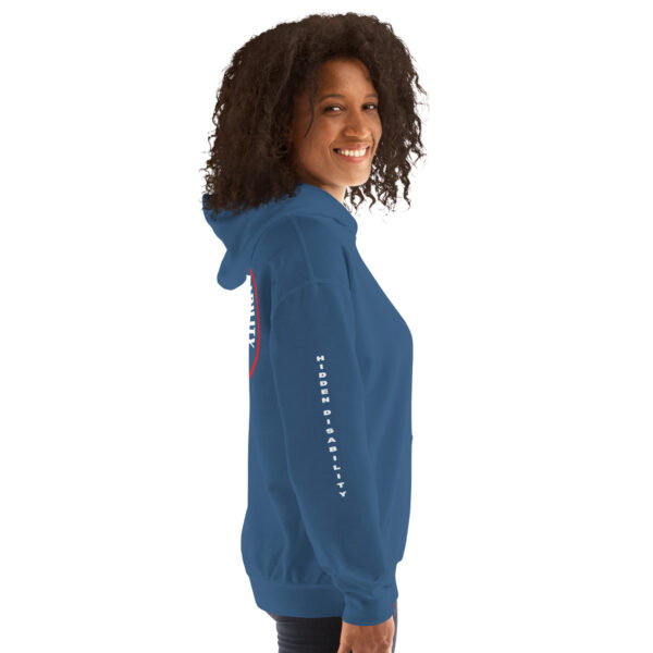 I Have A Hidden Disability Awareness Hoodie - Cozy Unisex Sweatshirt for Supporting Invisible Illness - Image 35