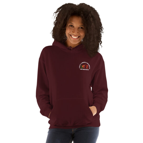 I Have A Hidden Disability Awareness Hoodie - Cozy Unisex Sweatshirt for Supporting Invisible Illness - Image 7