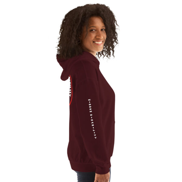 I Have A Hidden Disability Awareness Hoodie - Cozy Unisex Sweatshirt for Supporting Invisible Illness - Image 11