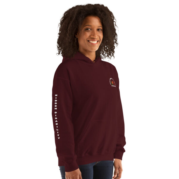 I Have A Hidden Disability Awareness Hoodie - Cozy Unisex Sweatshirt for Supporting Invisible Illness - Image 12