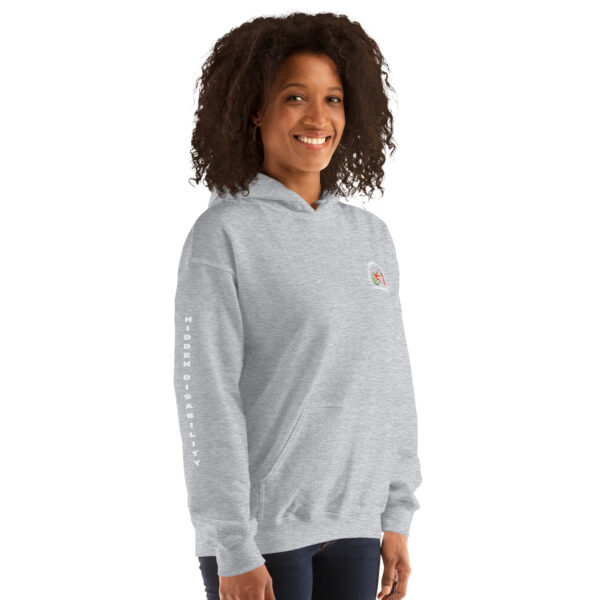 I Have A Hidden Disability Awareness Hoodie - Cozy Unisex Sweatshirt for Supporting Invisible Illness - Image 42