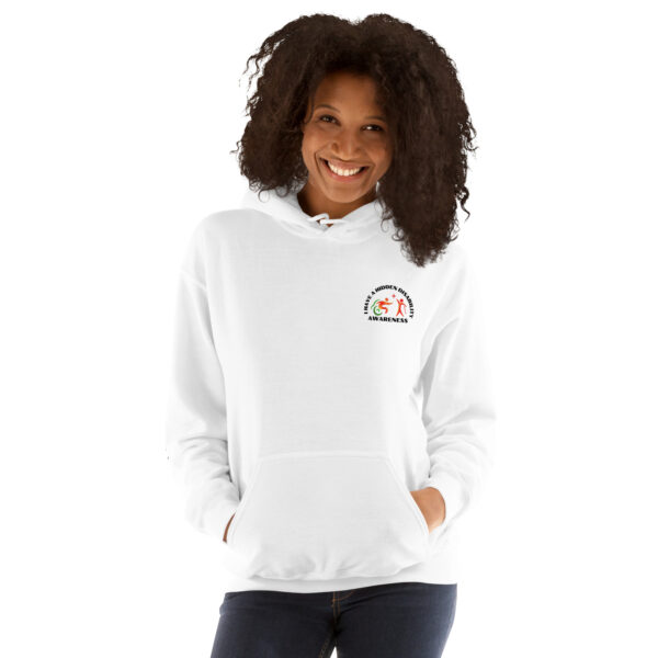 I Have A Hidden Disability Awareness Hoodie - Cozy Unisex Sweatshirt for Supporting Invisible Illness - Image 61